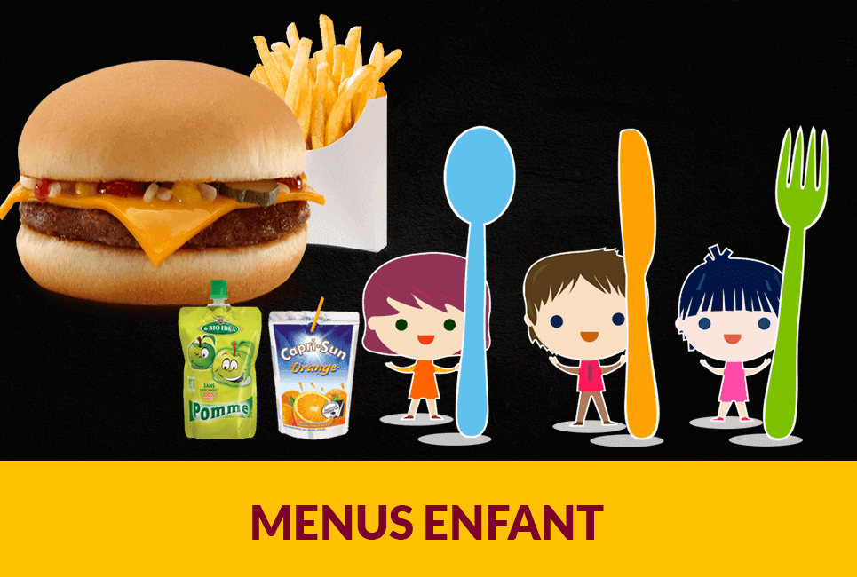 livraison menu enfant 